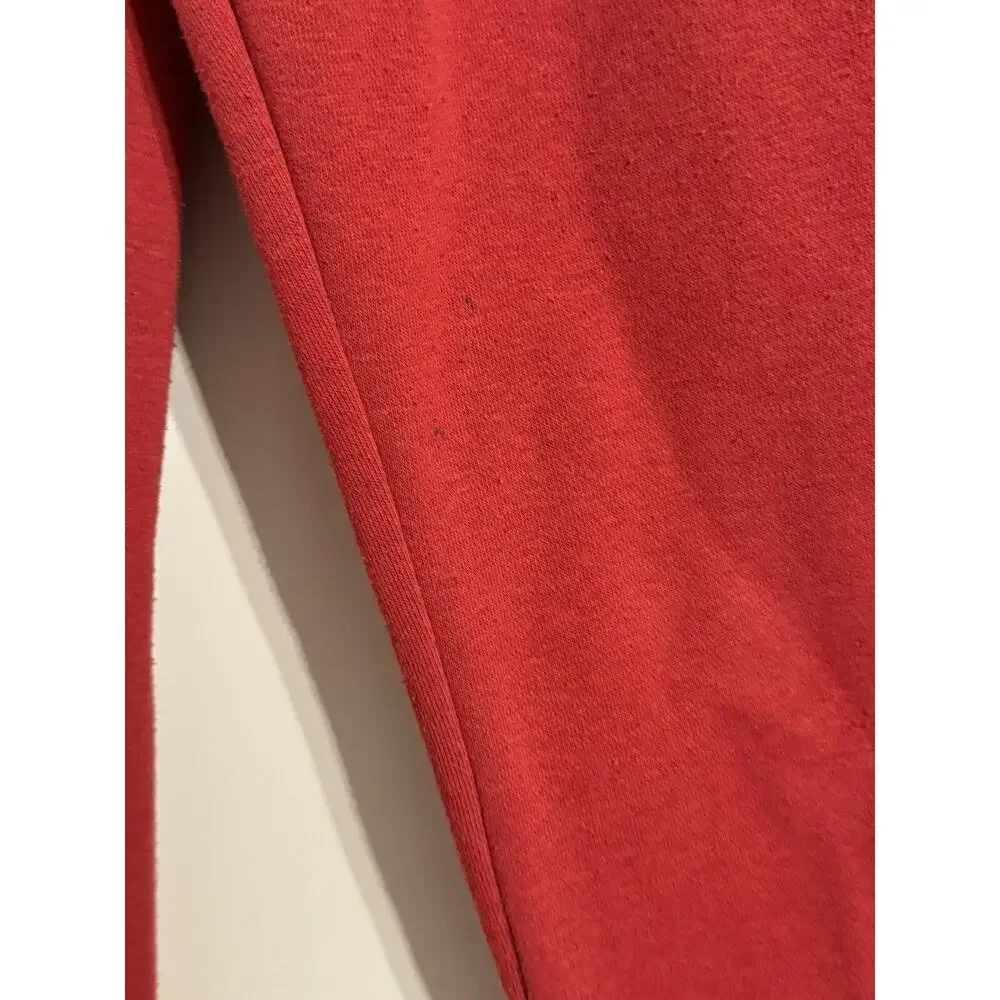 Nike Youth Air Jordan Fleece Pants Joggers Red Size L No Draw String Preowned - Picture 4 of 7